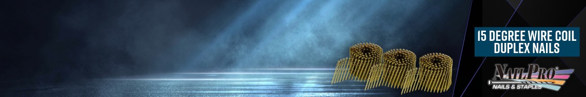 Nail Gun Depot 15 Degree Wire Coil Duplex Nails” width=