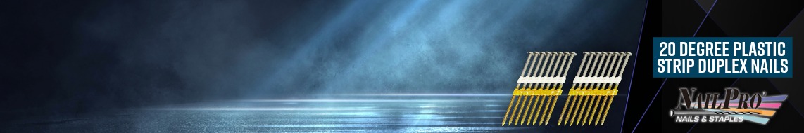 Nail Gun Depot 20 Degree Plastic Strip Duplex Nails” width=