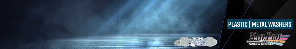 Nail Gun Depot Plastic | Metal Washers” width=