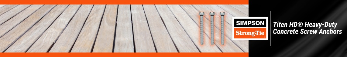 Nail Gun Depot Titen HD Heavy-Duty Concrete Screw Anchors